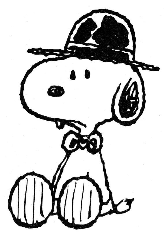 Disegno da colorare: Snoopy (Cartoni animati) #27166 - Pagine da Colorare Stampabili Gratuite