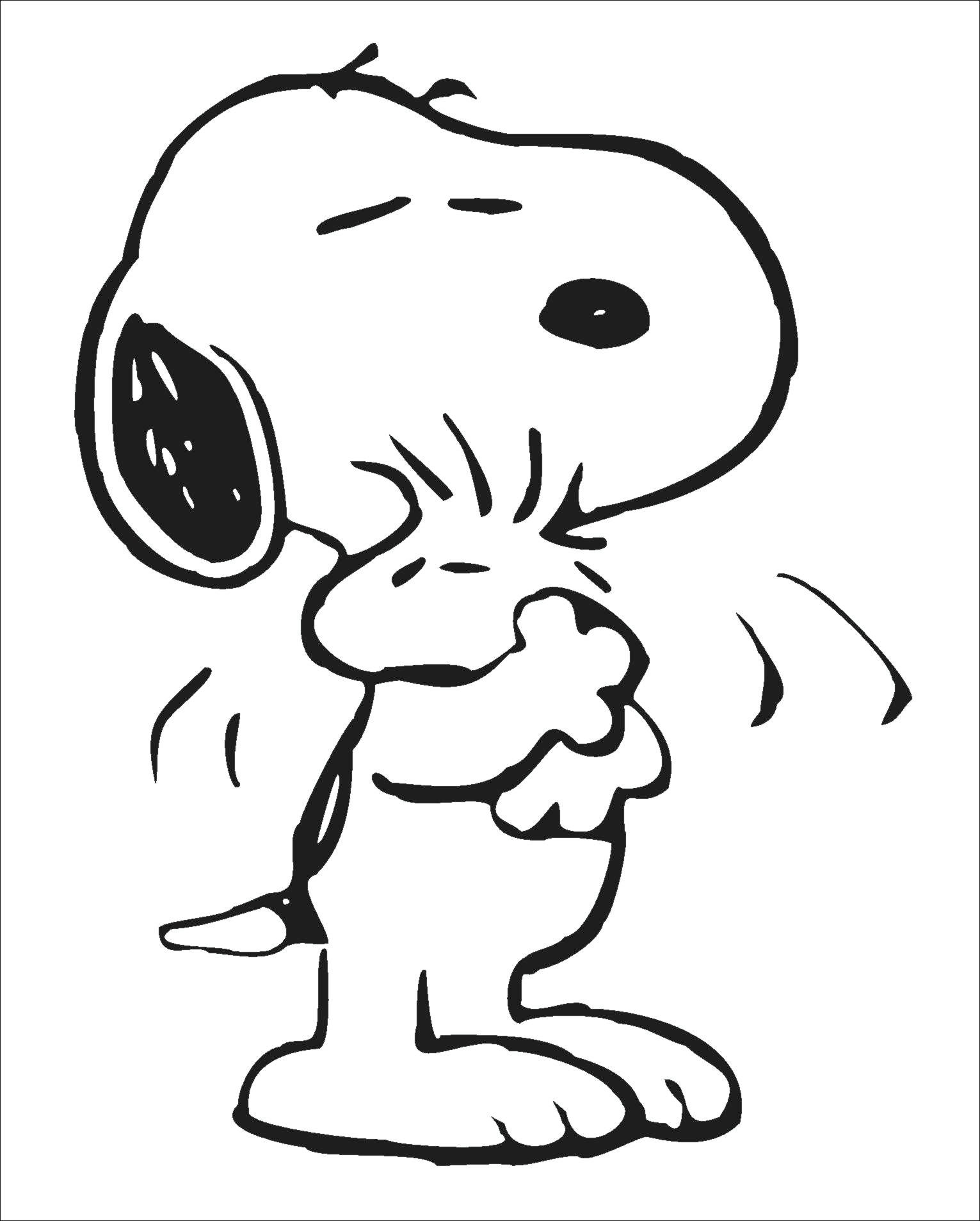 Disegno da colorare: Snoopy (Cartoni animati) #27194 - Pagine da Colorare Stampabili Gratuite