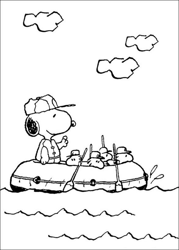 Disegno da colorare: Snoopy (Cartoni animati) #27245 - Pagine da Colorare Stampabili Gratuite