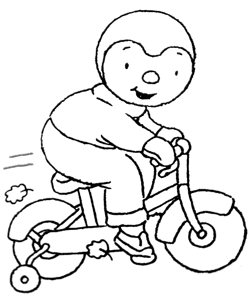 Disegno da colorare: T'choupi e Doudou (Cartoni animati) #34100 - Pagine da Colorare Stampabili Gratuite