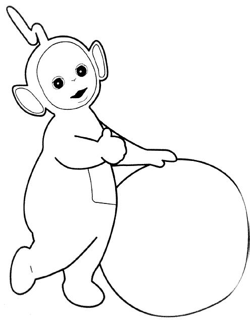 Disegno da colorare: Teletubbies (Cartoni animati) #49696 - Pagine da Colorare Stampabili Gratuite