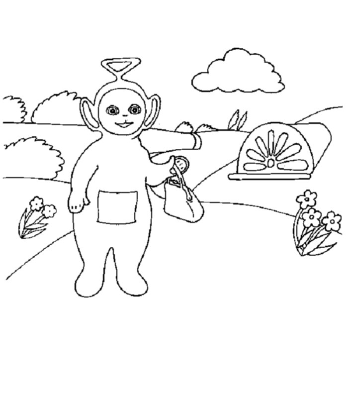 Disegno da colorare: Teletubbies (Cartoni animati) #49707 - Pagine da Colorare Stampabili Gratuite