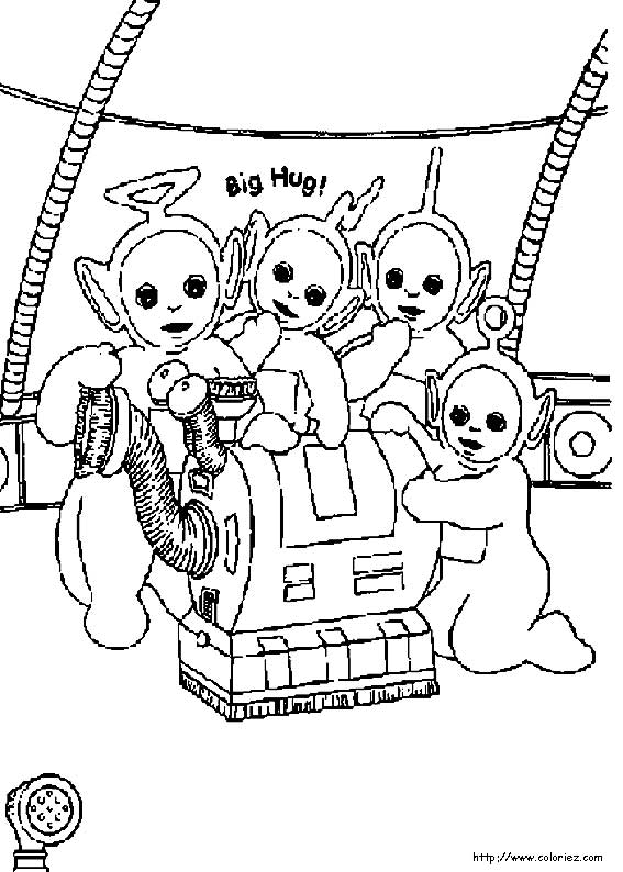 Disegno da colorare: Teletubbies (Cartoni animati) #49717 - Pagine da Colorare Stampabili Gratuite