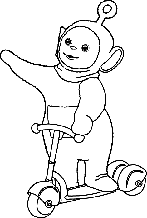 Disegno da colorare: Teletubbies (Cartoni animati) #49726 - Pagine da Colorare Stampabili Gratuite