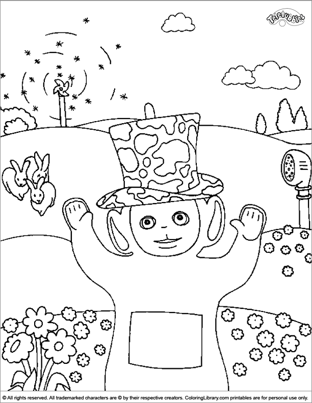 Disegno da colorare: Teletubbies (Cartoni animati) #49748 - Pagine da Colorare Stampabili Gratuite