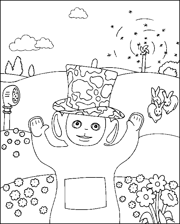 Disegno da colorare: Teletubbies (Cartoni animati) #49756 - Pagine da Colorare Stampabili Gratuite