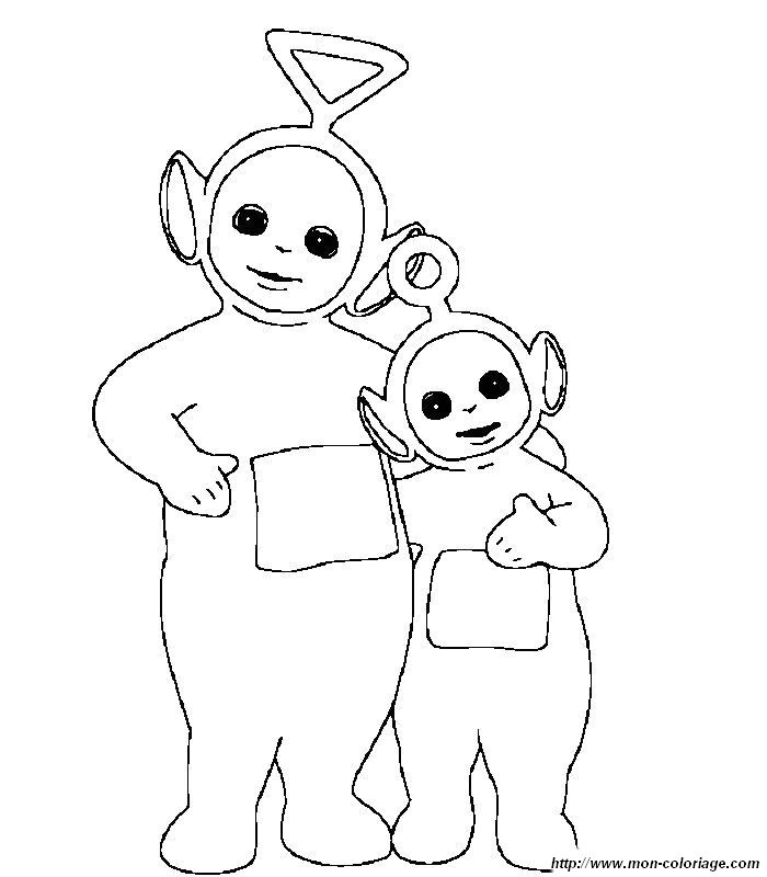 Disegno da colorare: Teletubbies (Cartoni animati) #49763 - Pagine da Colorare Stampabili Gratuite