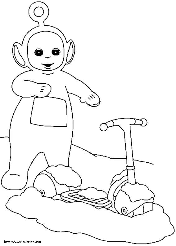 Disegno da colorare: Teletubbies (Cartoni animati) #49811 - Pagine da Colorare Stampabili Gratuite