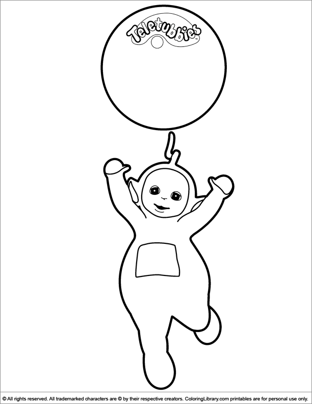 Disegno da colorare: Teletubbies (Cartoni animati) #49850 - Pagine da Colorare Stampabili Gratuite