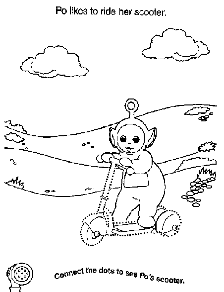 Disegno da colorare: Teletubbies (Cartoni animati) #49904 - Pagine da Colorare Stampabili Gratuite