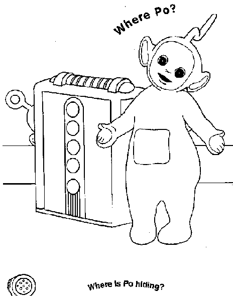 Disegno da colorare: Teletubbies (Cartoni animati) #49918 - Pagine da Colorare Stampabili Gratuite