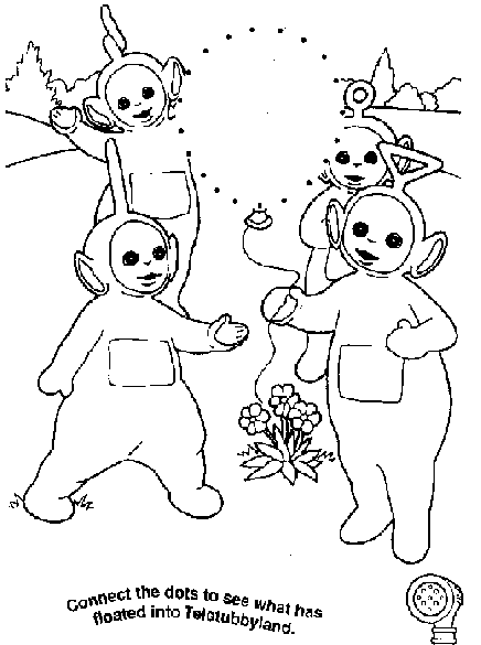 Disegno da colorare: Teletubbies (Cartoni animati) #49920 - Pagine da Colorare Stampabili Gratuite