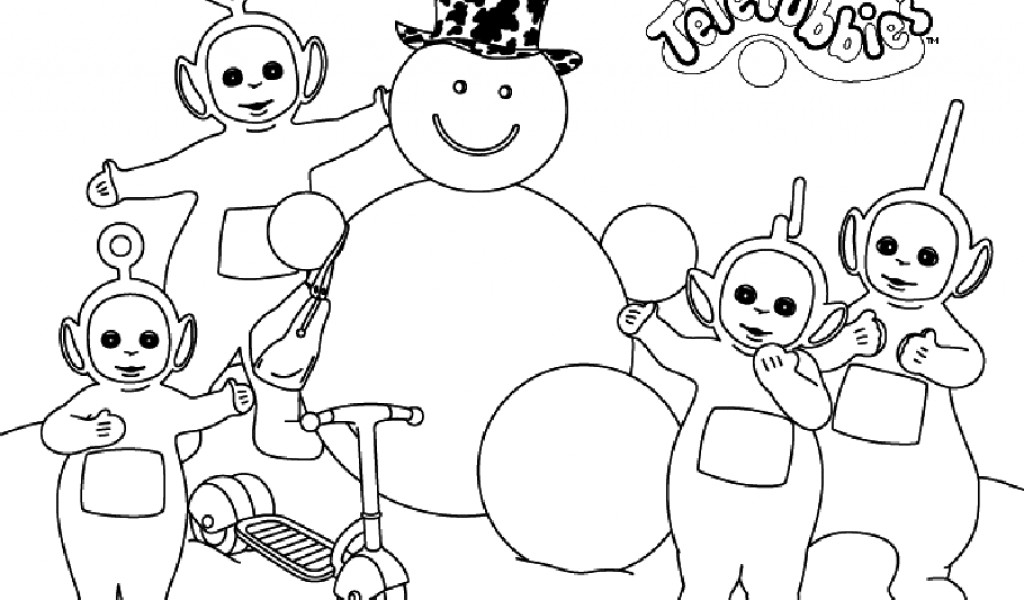 Disegno da colorare: Teletubbies (Cartoni animati) #49925 - Pagine da Colorare Stampabili Gratuite