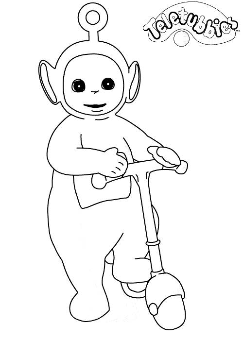 Disegno da colorare: Teletubbies (Cartoni animati) #49928 - Pagine da Colorare Stampabili Gratuite