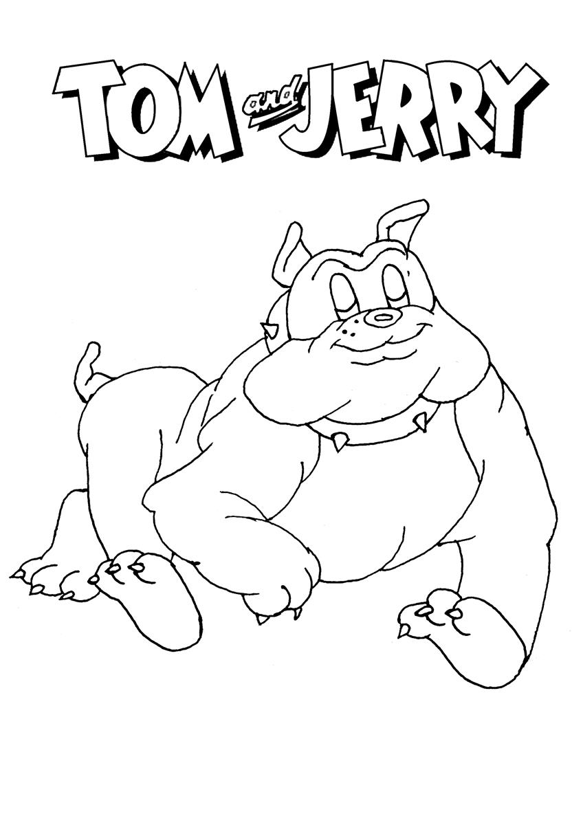 Disegno da colorare: Tom e Jerry (Cartoni animati) #24258 - Pagine da Colorare Stampabili Gratuite