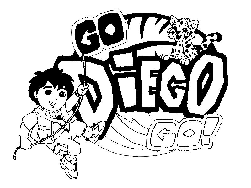 Disegno da colorare: Vai Diego! (Cartoni animati) #48551 - Pagine da Colorare Stampabili Gratuite