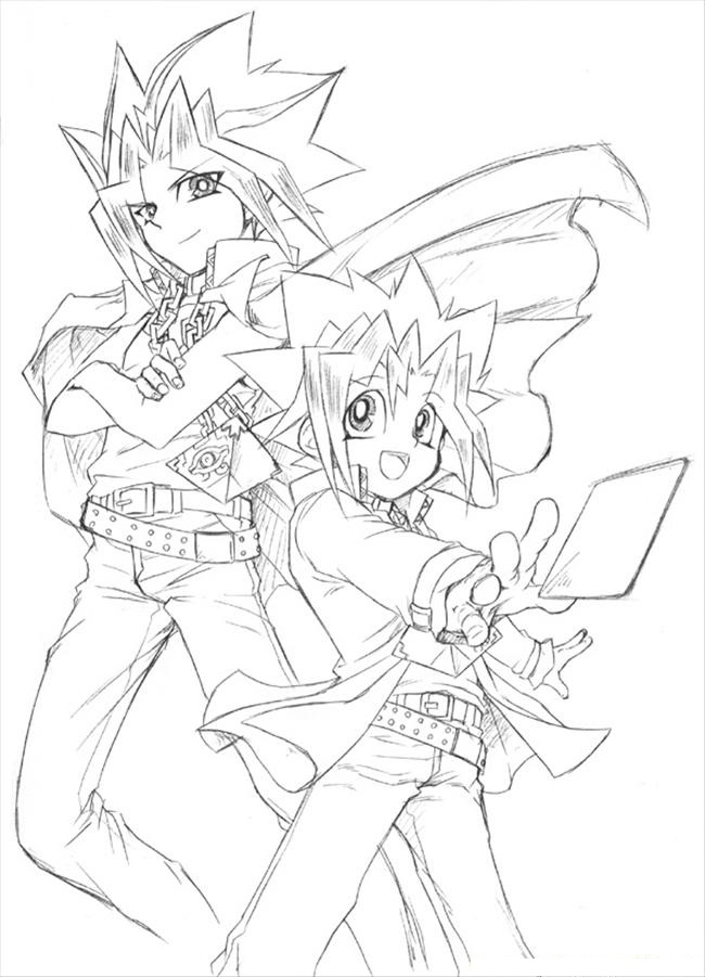 Disegno da colorare: Yu Gi Oh! (Cartoni animati) #53028 - Pagine da Colorare Stampabili Gratuite