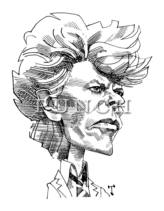 Disegno da colorare: David Bowie (Celebrità) #122151 - Pagine da Colorare Stampabili Gratuite