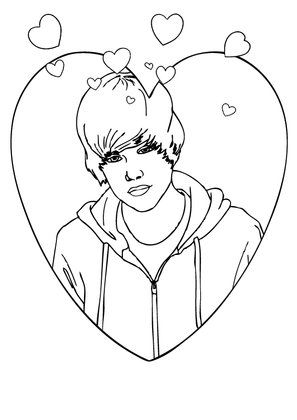 Disegno da colorare: Justin Bieber (Celebrità) #122434 - Pagine da Colorare Stampabili Gratuite