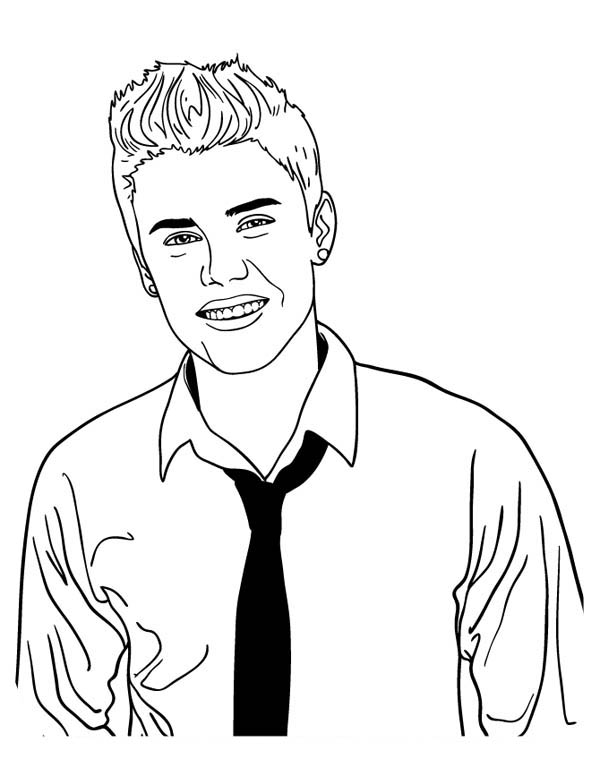 Disegno da colorare: Justin Bieber (Celebrità) #122479 - Pagine da Colorare Stampabili Gratuite