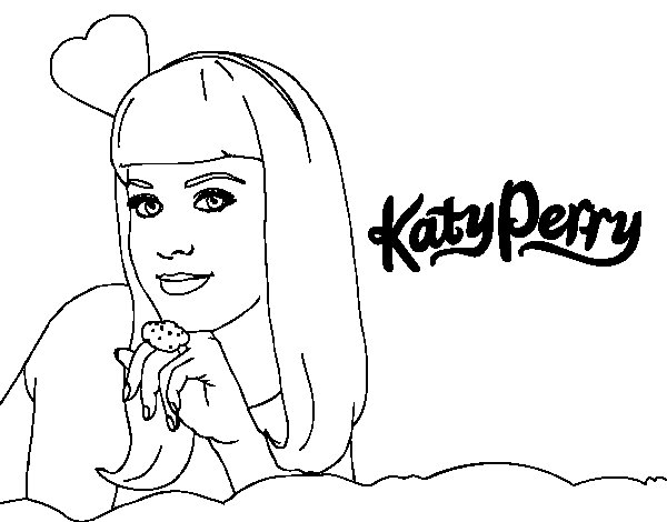 Disegno da colorare: Katy Perry (Celebrità) #123321 - Pagine da Colorare Stampabili Gratuite