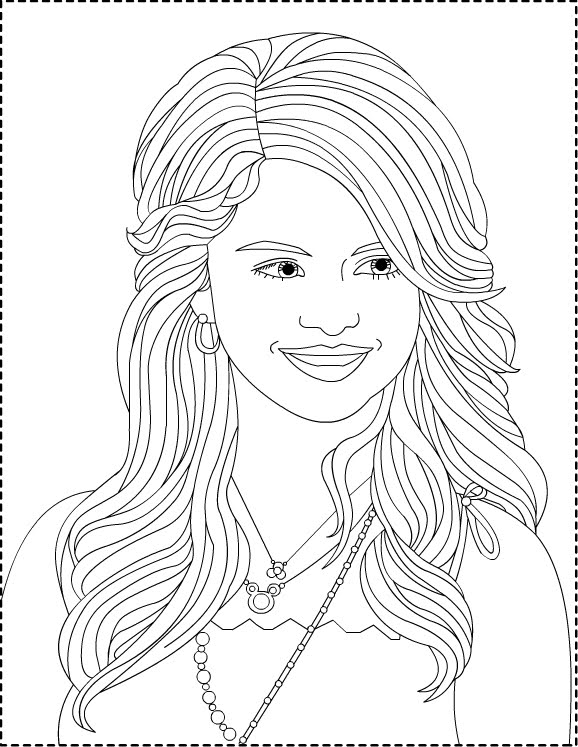Disegno da colorare: Selena Gomez (Celebrità) #123813 - Pagine da Colorare Stampabili Gratuite