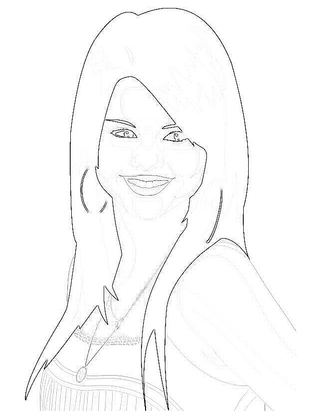 Disegno da colorare: Selena Gomez (Celebrità) #123837 - Pagine da Colorare Stampabili Gratuite