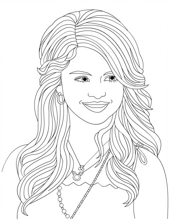 Disegno da colorare: Selena Gomez (Celebrità) #123844 - Pagine da Colorare Stampabili Gratuite