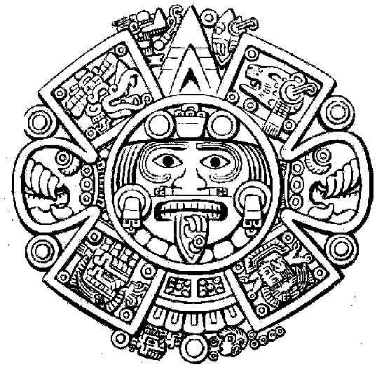 Disegno da colorare: Mitologia azteca (Dei e Dee) #111542 - Pagine da Colorare Stampabili Gratuite