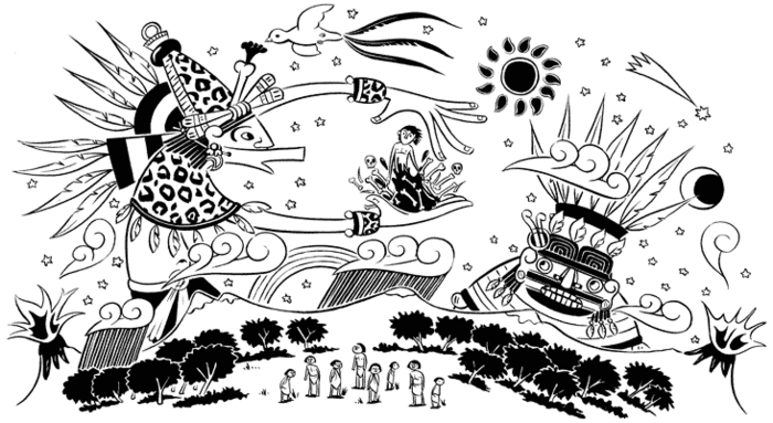 Disegno da colorare: Mitologia azteca (Dei e Dee) #111553 - Pagine da Colorare Stampabili Gratuite