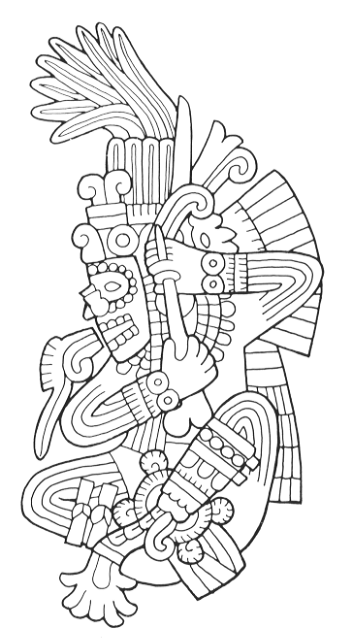Disegno da colorare: Mitologia azteca (Dei e Dee) #111592 - Pagine da Colorare Stampabili Gratuite