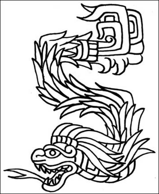 Disegno da colorare: Mitologia azteca (Dei e Dee) #111595 - Pagine da Colorare Stampabili Gratuite