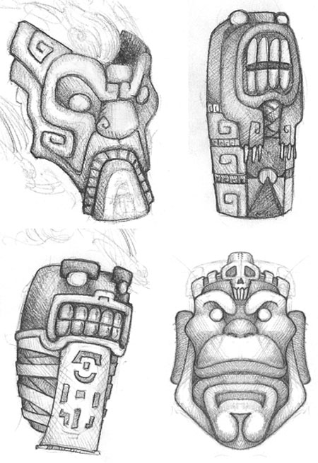 Disegno da colorare: Mitologia azteca (Dei e Dee) #111677 - Pagine da Colorare Stampabili Gratuite