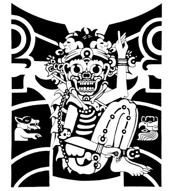Disegno da colorare: Mitologia azteca (Dei e Dee) #111713 - Pagine da Colorare Stampabili Gratuite