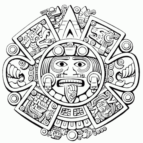 Disegno da colorare: Mitologia azteca (Dei e Dee) #111714 - Pagine da Colorare Stampabili Gratuite