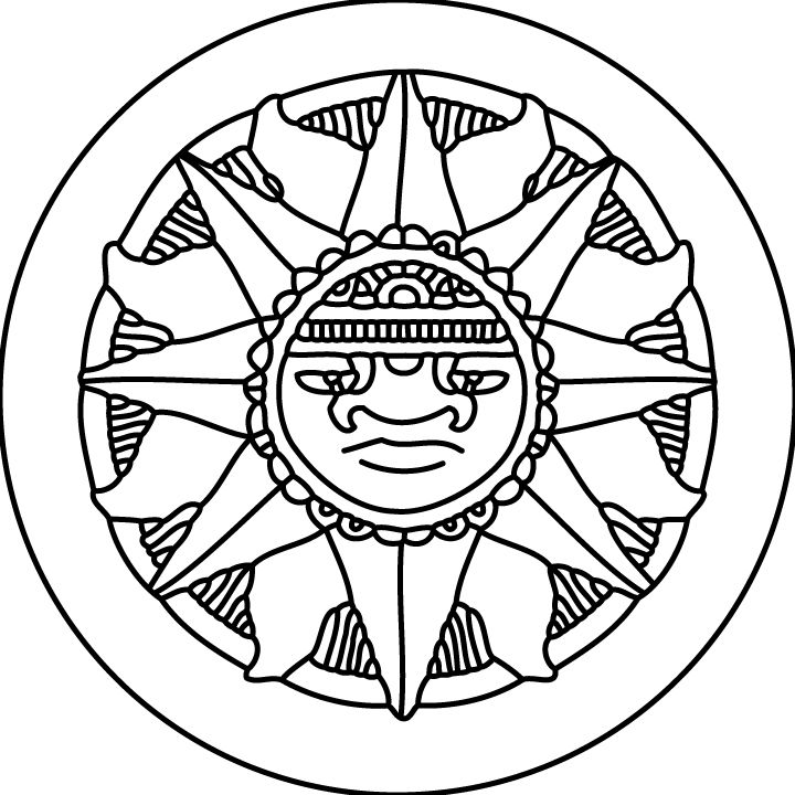 Disegno da colorare: Mitologia azteca (Dei e Dee) #111751 - Pagine da Colorare Stampabili Gratuite