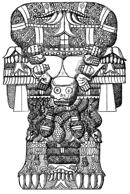 Disegno da colorare: Mitologia azteca (Dei e Dee) #111779 - Pagine da Colorare Stampabili Gratuite