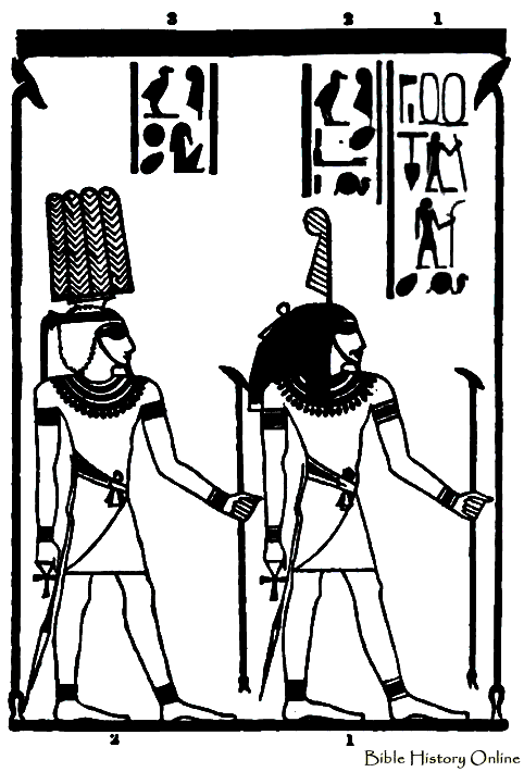 Disegno da colorare: Mitologia Egizia (Dei e Dee) #111145 - Pagine da Colorare Stampabili Gratuite