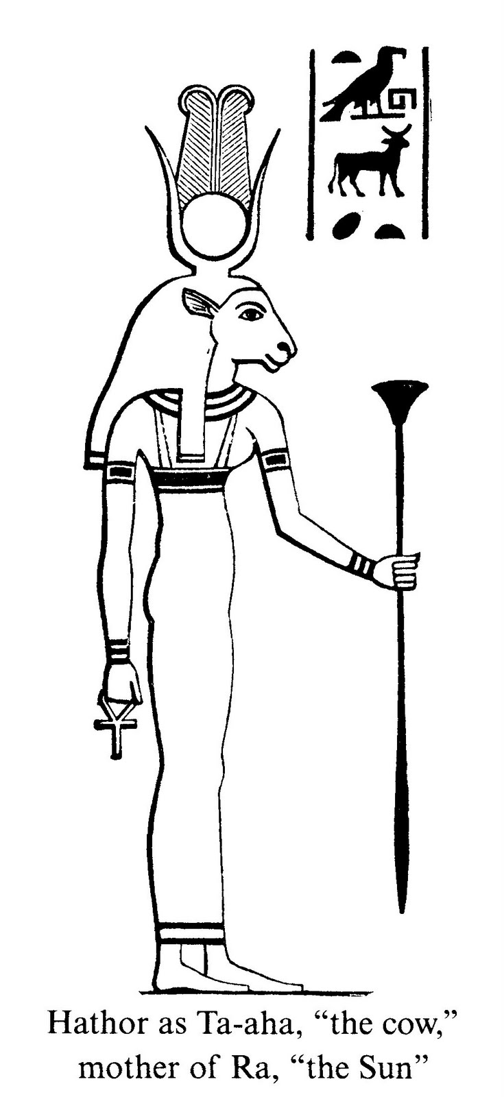 Disegno da colorare: Mitologia Egizia (Dei e Dee) #111150 - Pagine da Colorare Stampabili Gratuite