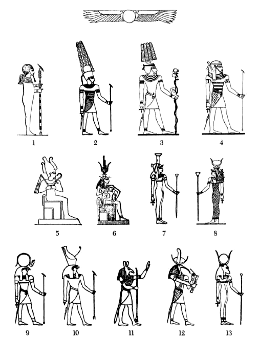 Disegno da colorare: Mitologia Egizia (Dei e Dee) #111159 - Pagine da Colorare Stampabili Gratuite