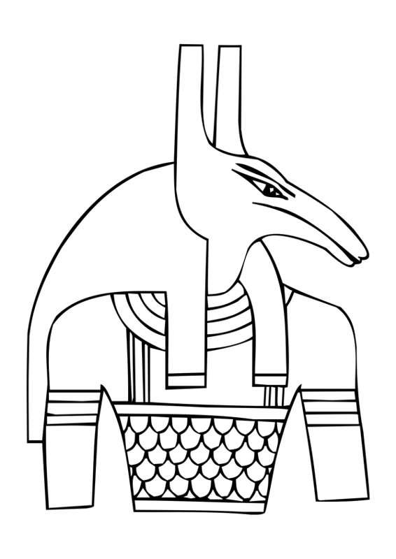 Disegno da colorare: Mitologia Egizia (Dei e Dee) #111178 - Pagine da Colorare Stampabili Gratuite