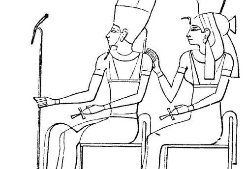 Disegno da colorare: Mitologia Egizia (Dei e Dee) #111223 - Pagine da Colorare Stampabili Gratuite