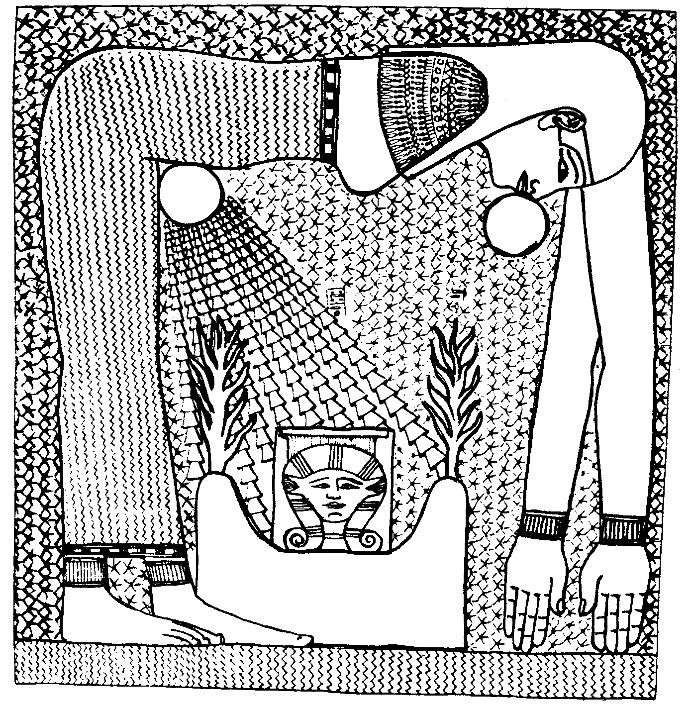 Disegno da colorare: Mitologia Egizia (Dei e Dee) #111233 - Pagine da Colorare Stampabili Gratuite