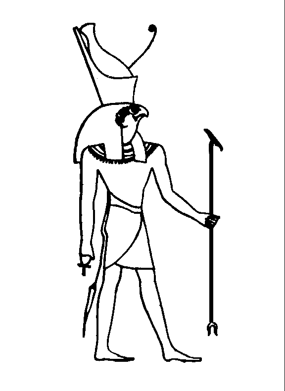 Disegno da colorare: Mitologia Egizia (Dei e Dee) #111234 - Pagine da Colorare Stampabili Gratuite