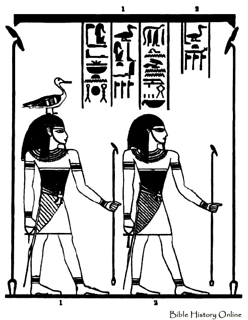 Disegno da colorare: Mitologia Egizia (Dei e Dee) #111235 - Pagine da Colorare Stampabili Gratuite