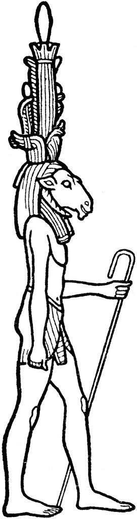 Disegno da colorare: Mitologia Egizia (Dei e Dee) #111267 - Pagine da Colorare Stampabili Gratuite