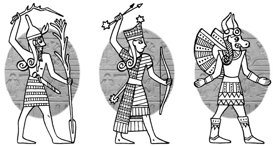 Disegno da colorare: Mitologia Egizia (Dei e Dee) #111285 - Pagine da Colorare Stampabili Gratuite
