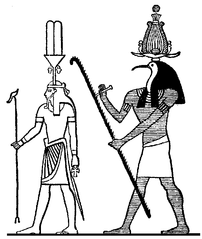 Disegno da colorare: Mitologia Egizia (Dei e Dee) #111294 - Pagine da Colorare Stampabili Gratuite