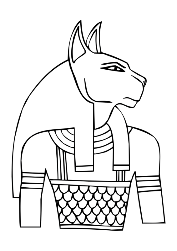Disegno da colorare: Mitologia Egizia (Dei e Dee) #111300 - Pagine da Colorare Stampabili Gratuite