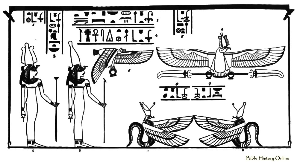 Disegno da colorare: Mitologia Egizia (Dei e Dee) #111335 - Pagine da Colorare Stampabili Gratuite